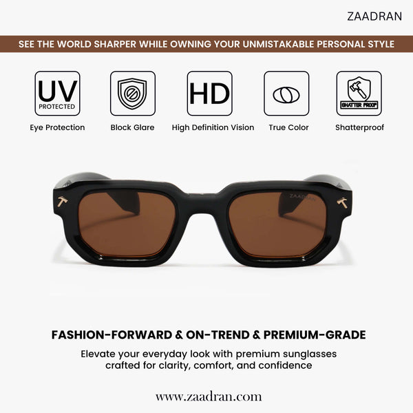 Tourister | Brown T Wayfarer Sunglass