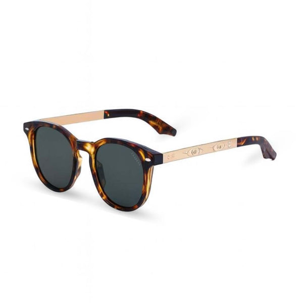 Georgia | Leopard Oversized Round Sunglass