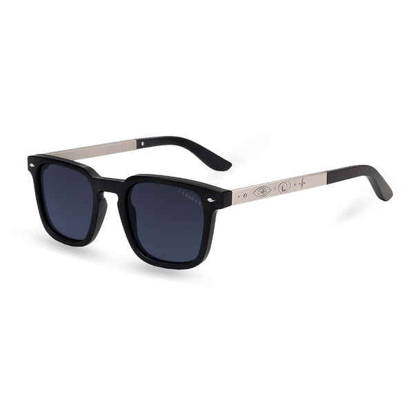 Libya | Black Oversized Wayfarer Sunglass