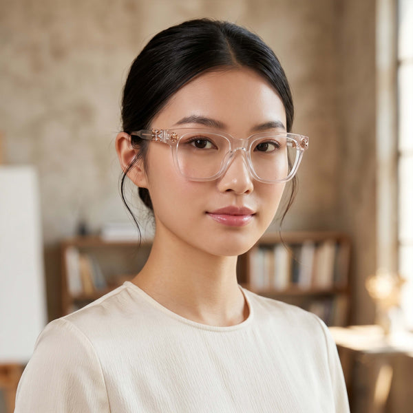 Crystal Gold Éclat Eyewear