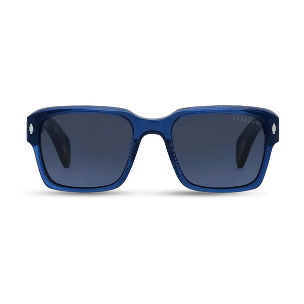 Bagan | Blue Leopard Wayfarer Sunglass