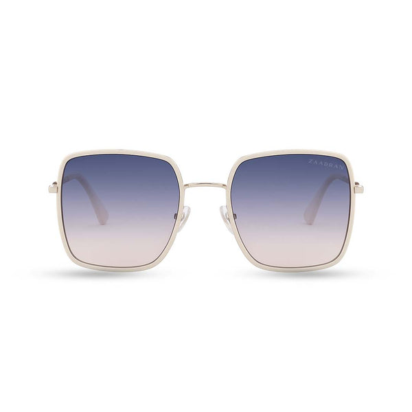 Rio | Cream Oversized Wayfarer Sunglass