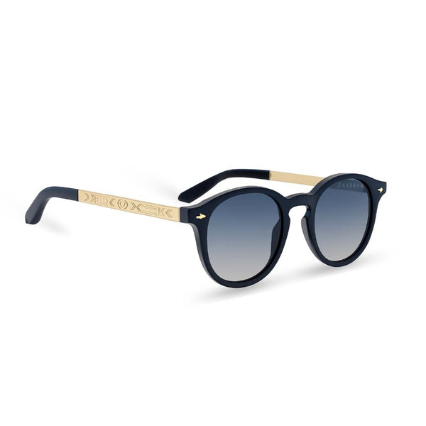 Georgia | Dual Tone Oversized Round Sunglass