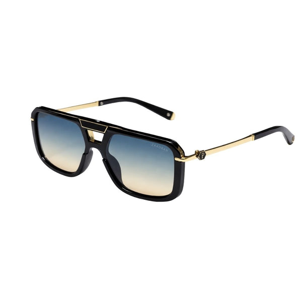 Zambia | Golden Dual Tone Aviator Sunglass
