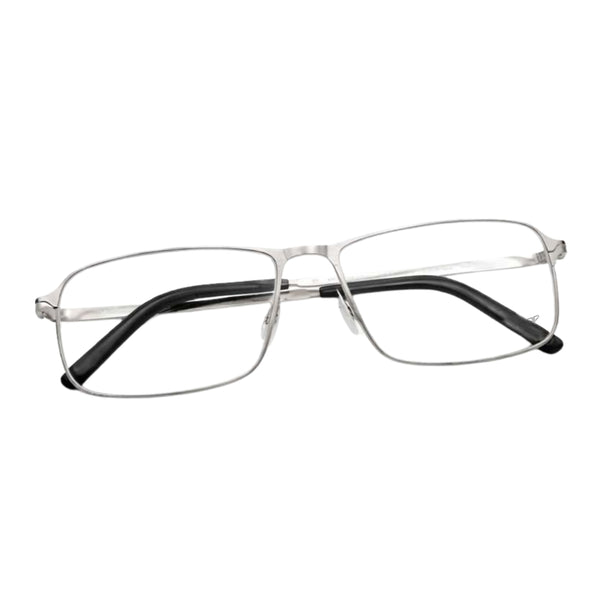 Silver Transparent Rectangle Eyewear | Pinelli Edition Opticals