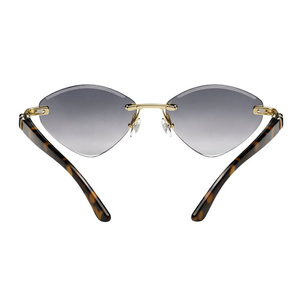 Latvia | Leopard Black Cateye Sunglass