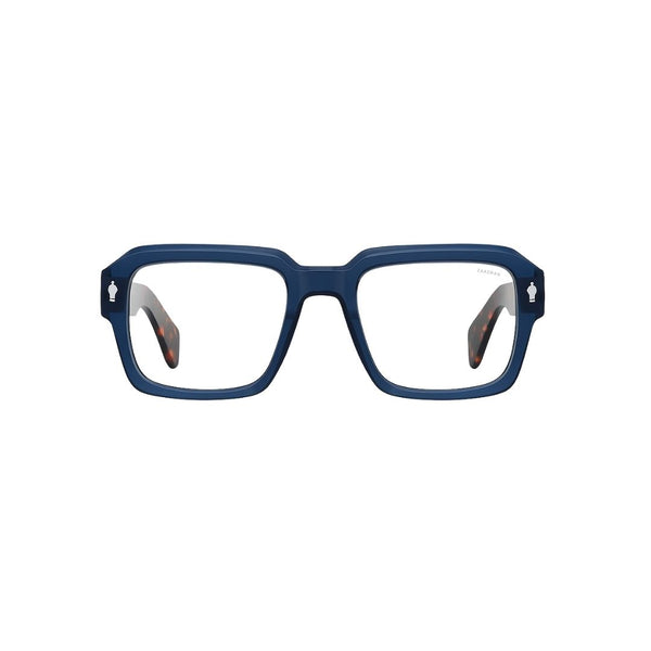Bagan | Blue Leopard Transparent Wayfarer Sunglass - (ZAADWFBNBLUCG0022)
