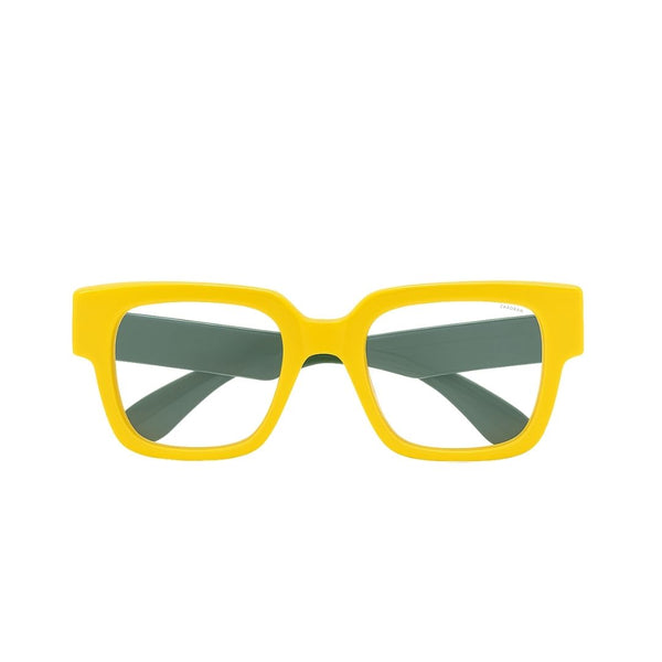 USA | Yellow Green Transparent Wayfarer Sunglass