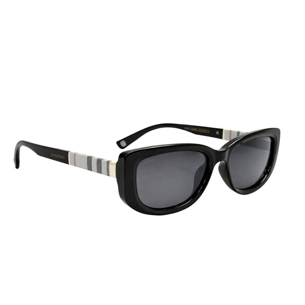 Burber | Black Rectangle Sunglass