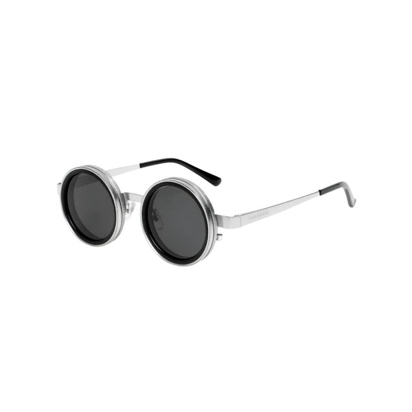Rotater | Silver Round Sunglass