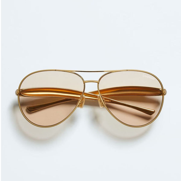 Olivia | Transparent Aviator Sunglass