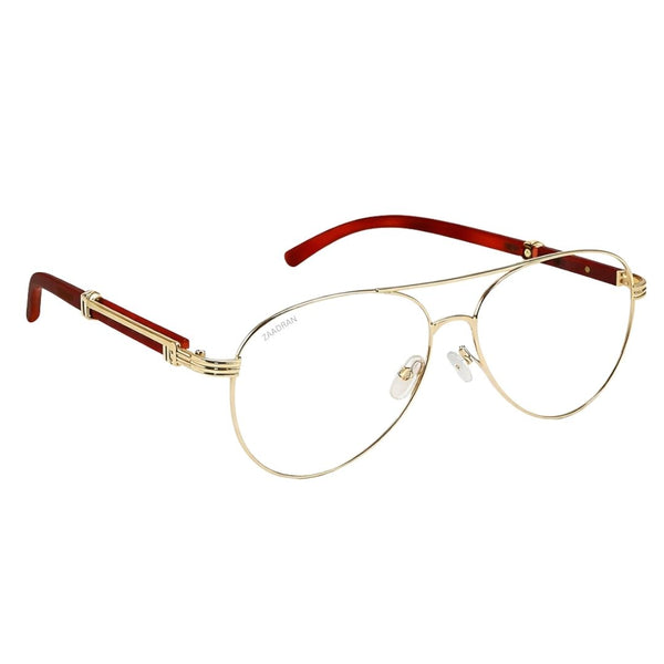Greece | Golden Transparent Aviator Sunglass