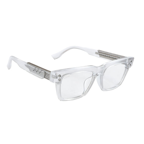 USA | Silver White Transparent Wayfarer Sunglass