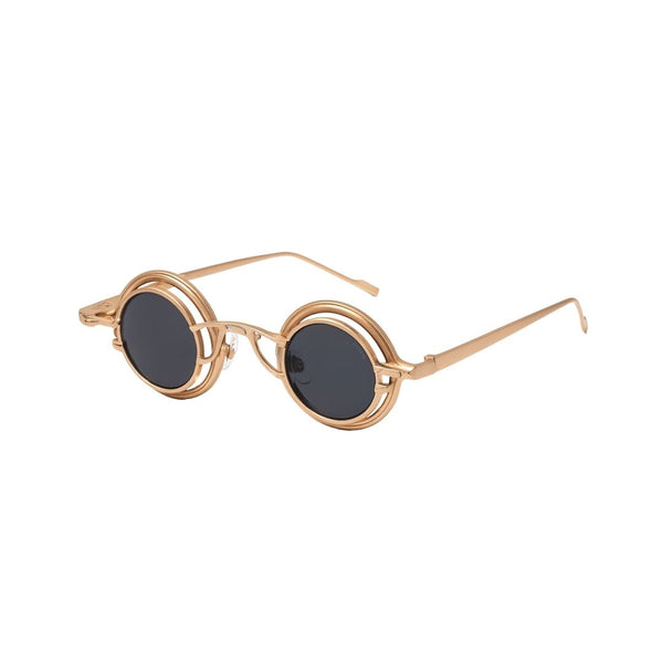 Mafia | Golden Round Sunglass