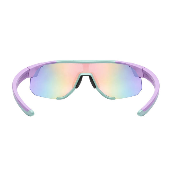 Prism Strike | Purple Green Wrap around Sunglass