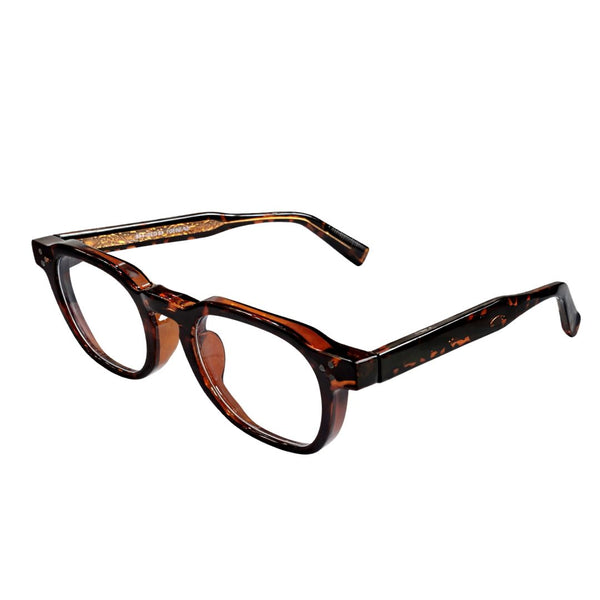 Melbourne | Brown Transparent Wayfarer Sunglass