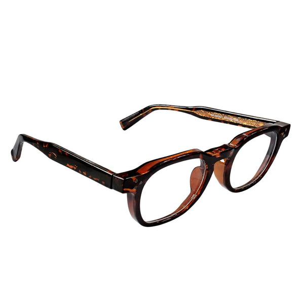 Melbourne | Brown Transparent Wayfarer Sunglass
