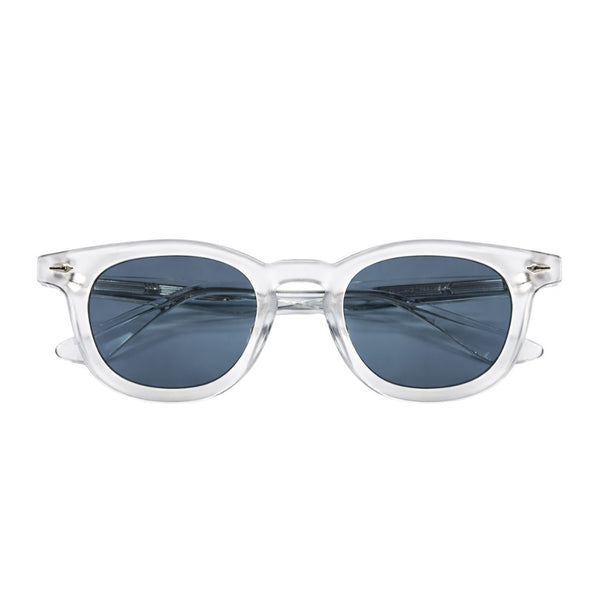 Oxford Classic | Clear Transparent black round sunglass