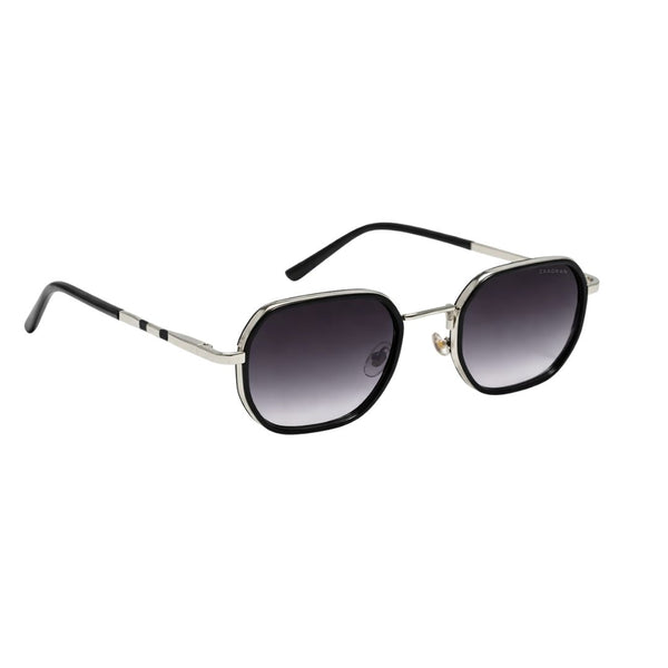 Estonia | Metallic Silver Wayfarer Sunglass.