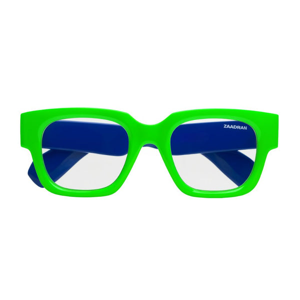 USA | Green Blue Transparent Wayfarer Sunglass