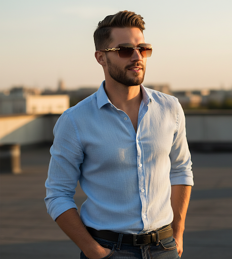 Iceland | Brown Wayfarer Sunglass