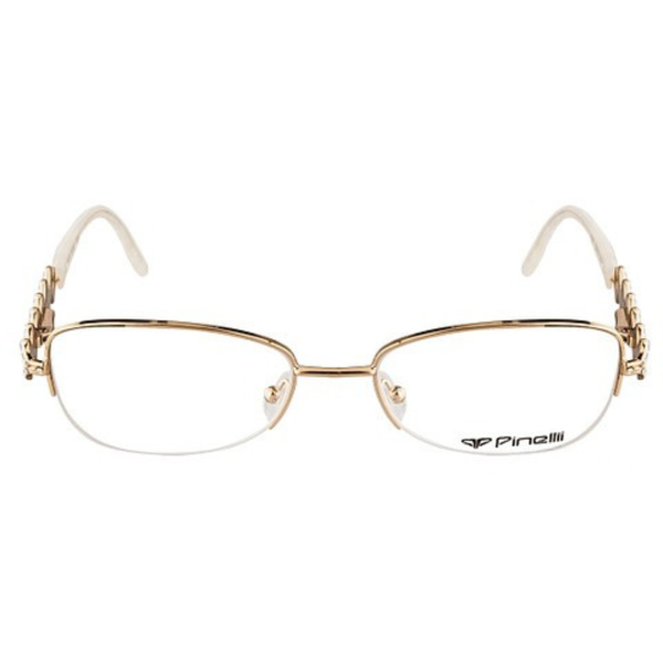 Cream Diamonds Transparent Rimless Rectangle Eyewear | Pinelli Edition