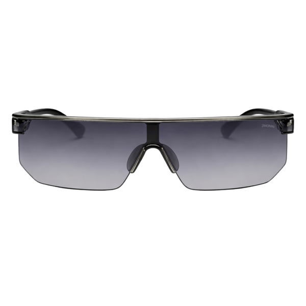Rider | Black Wrap Around Sunglass