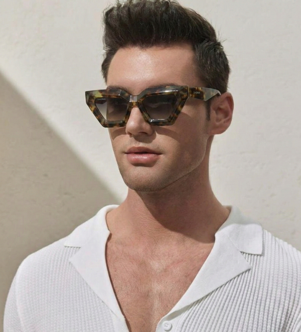 Vanco | Marble Cateye Aviator Sunglass