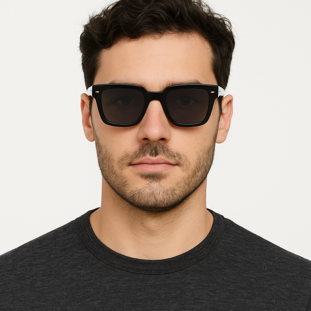 Cambria | Black Wayfarer Sunglass