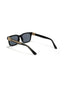 Arizona | Black Golden Wayfarer Sunglass