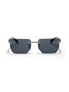 Jordan | Silver Wayfarer Sunglass