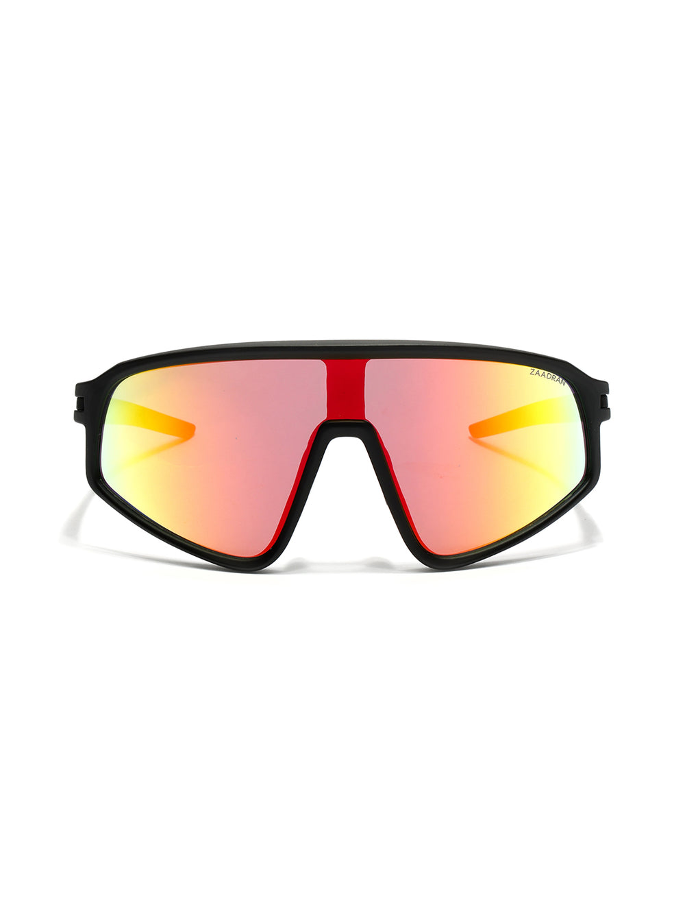 Rider | Black Yellow Wrap-Around Sunglass