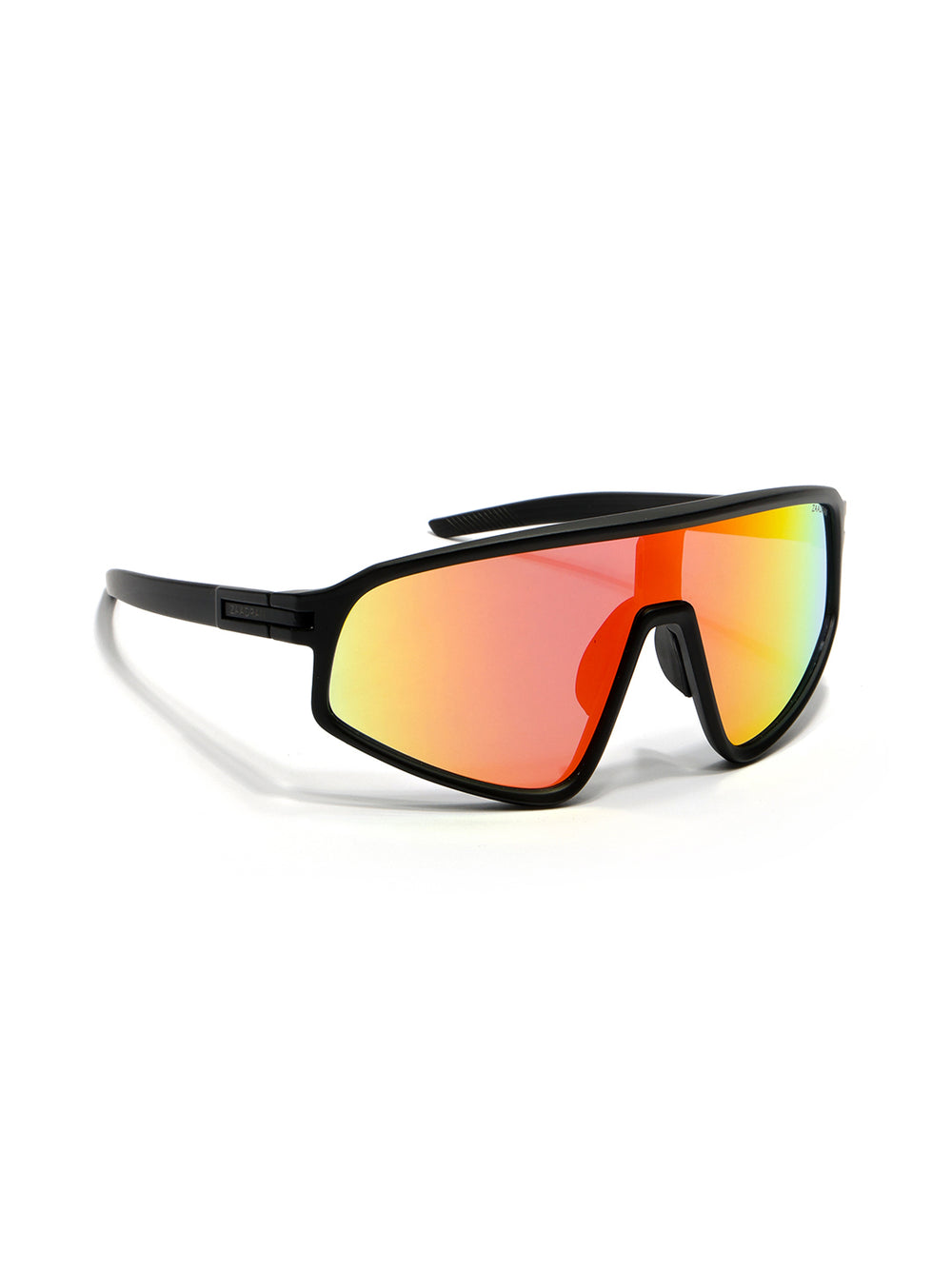 Rider | Black Yellow Wrap-Around Sunglass