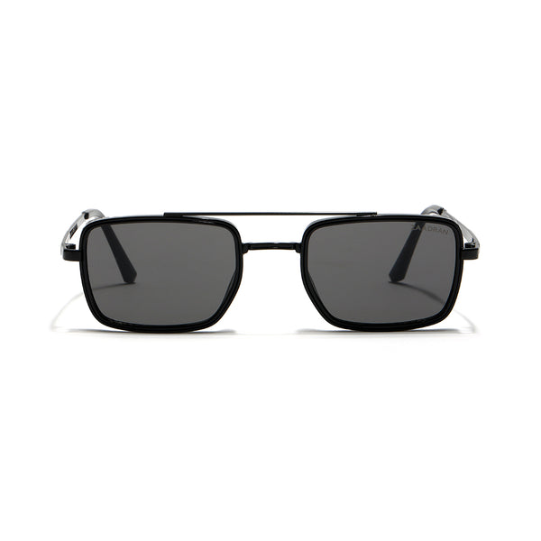 Romania | Black Rectangle Sunglass