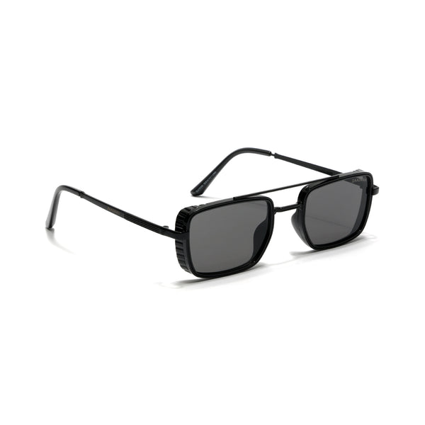 Romania | Black Rectangle Sunglass
