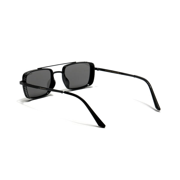 Romania | Black Rectangle Sunglass