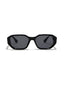 Bangkok | Black Round Rectangle Sunglass