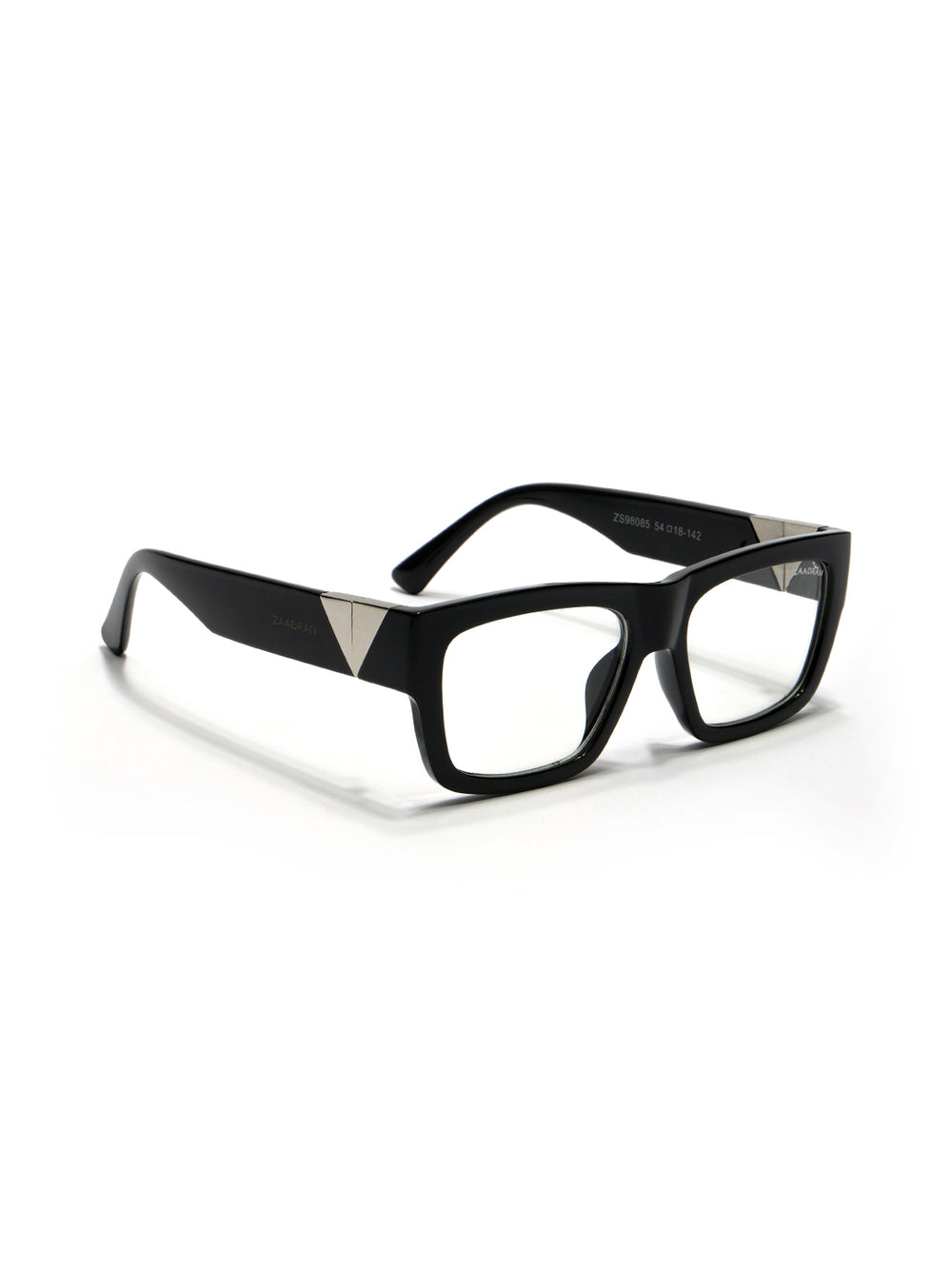 UAE | Black Silver Transparent Wayfarer Sunglass