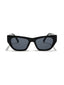 UAE | Black Golden Cateye Wayfarer Sunglass