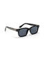 Arizona | Black Silver Wayfarer Sunglass