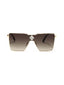 Abu Dhabi Diamond | Golden Brown Wayfarer Sunglass