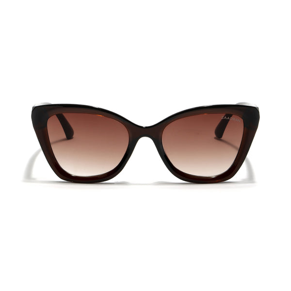 NY | Brown Cateye Oversize Sunglass