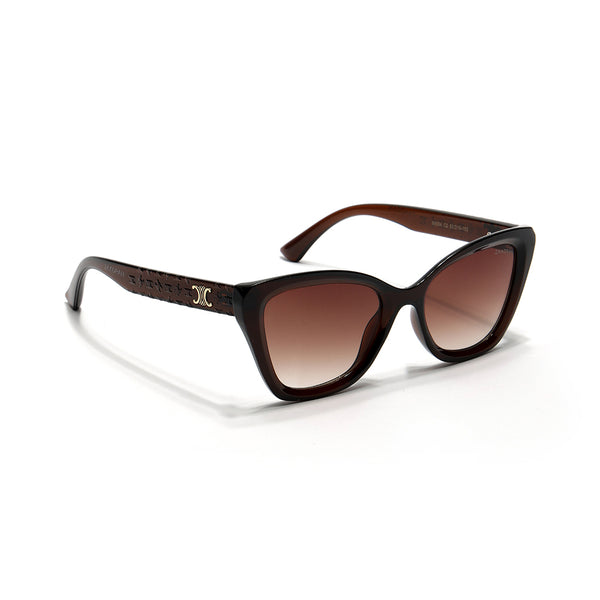 NY | Brown Cateye Oversize Sunglass