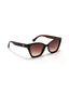 NY | Brown Cateye Oversize Sunglass