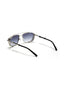 Sweden | Silver Aviator Sunglass