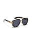 Dapper | Black Golden Aviator Sunglass