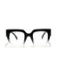 Naked Eyes | Black White Transparent Oversize Sunglass