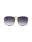 Dubai | Golden Wayfarer Sunglass