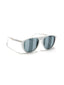 Turkey | White Strips Aviator Sunglass