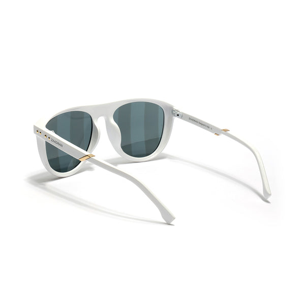 Turkey | White Strips Aviator Sunglass